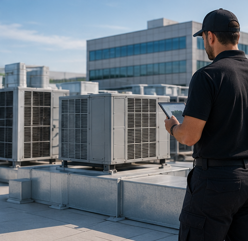 Commercial HVAC service for offices and business properties